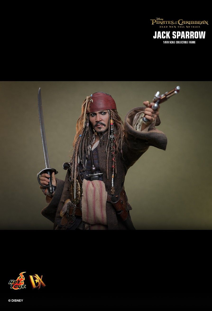 PiratesoftheCaribbean - NEW PRODUCT: Hot Toys Pirates of the Caribbean: Dead Men Tell No Tales Jack Sparrow 1/6th scale Collectible Figure (standard and deluxe) PD1711599839fzp