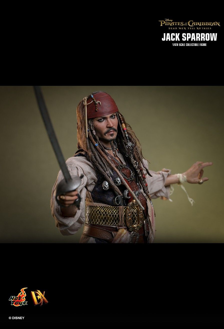 film - NEW PRODUCT: Hot Toys Pirates of the Caribbean: Dead Men Tell No Tales Jack Sparrow 1/6th scale Collectible Figure (standard and deluxe) PD1711599839zv6